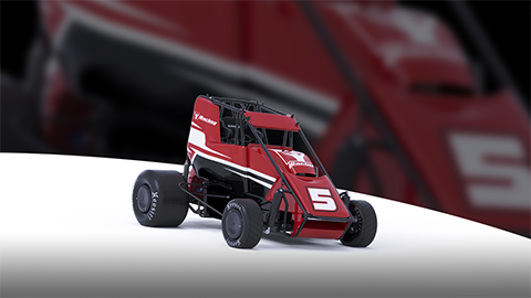 Dirt Outlaw Micro Sprint Car - Non-Winged