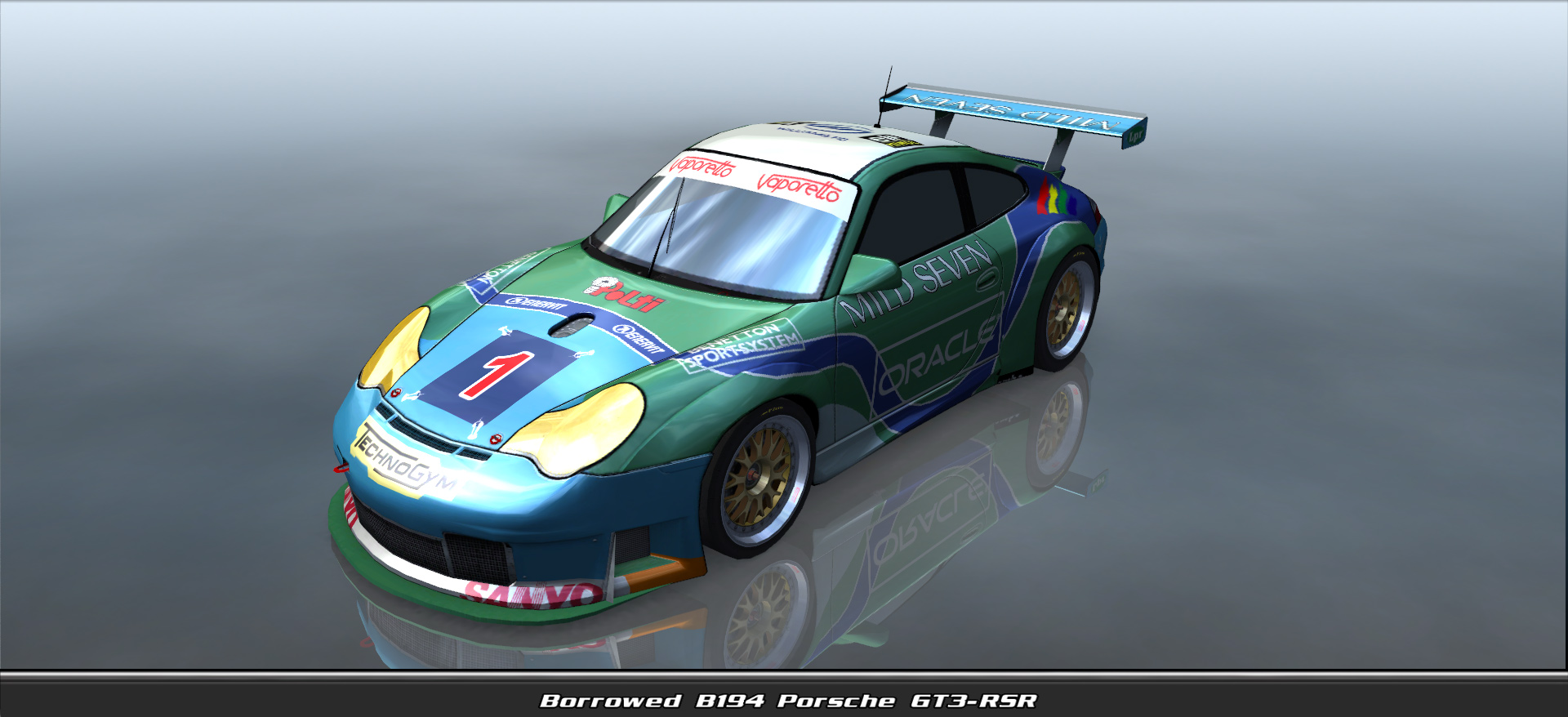 Borrowed B194, Porsche Gt3-rsr #10001, Driven By Fernando Horta