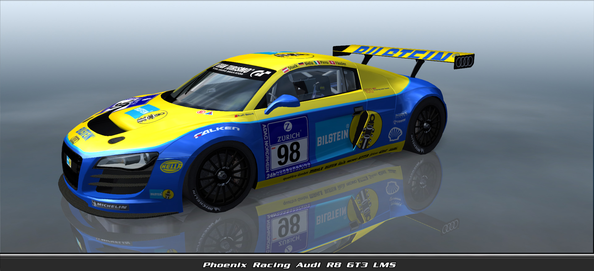 Phoenix Racing, Audi R8 Gt3 Lms #9098, Driven By Daniel Westlake