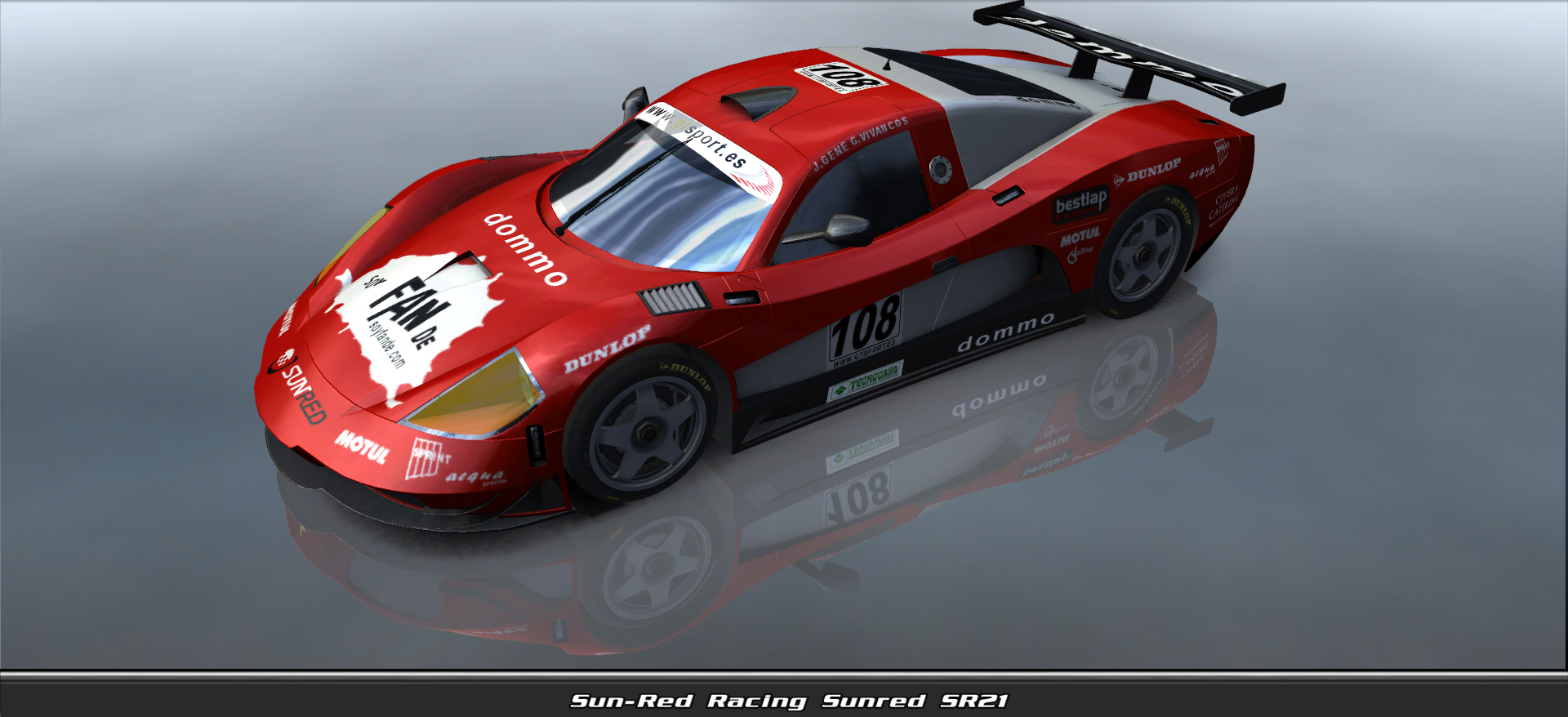Sun-red Racing, Sunred Sr21 #7108, Driven By Mike Scott