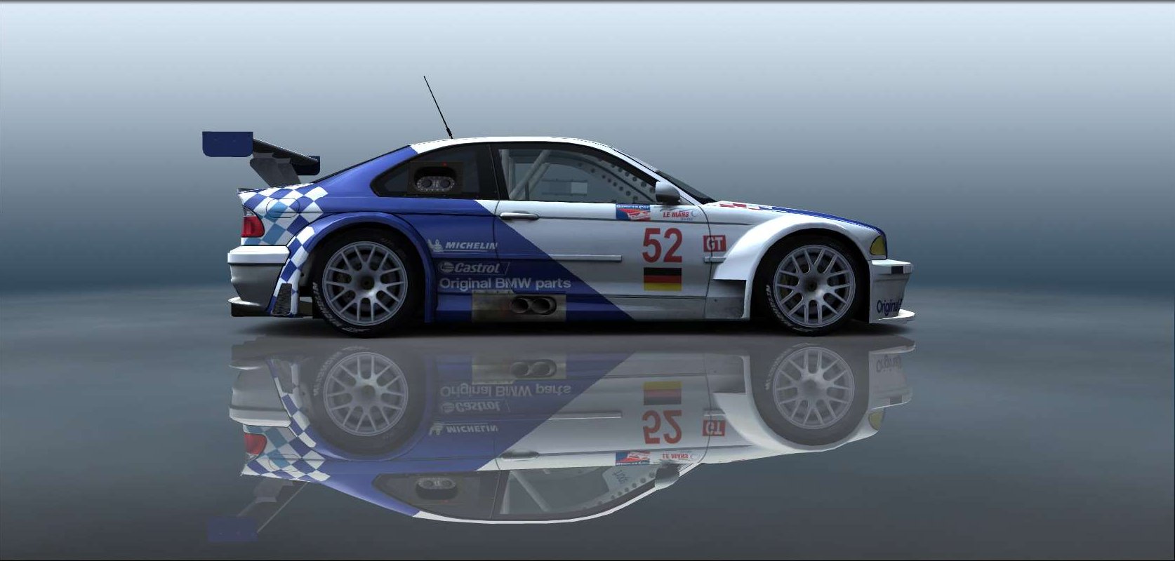 Bmw Motorsport, Bmw E46 M3 Gtr #5052, Driven By Chris Moses