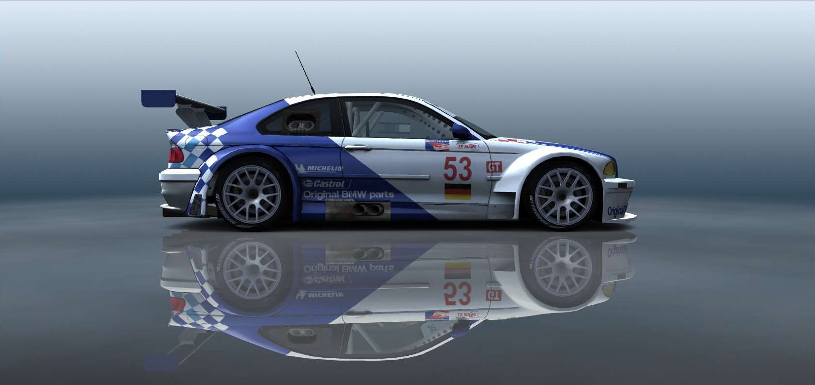 Bmw Motorsport, Bmw E46 M3 Gtr #5053, Driven By Gup Douglas